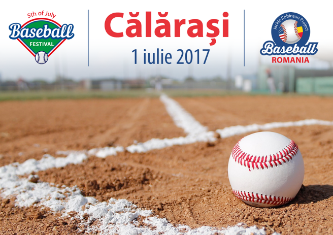 interrupt Rainbow raid Baseball: Festival în Romania, în perioada 1-5 iulie 2017, pe 1 iulie, la  Călăraşi